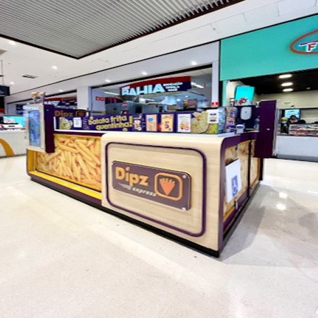 Logo da loja batatas dipz